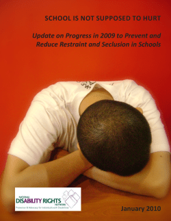 School Is Not Supposed to Hurt