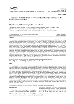 An Unusual Red-Tide Event of Noctiluca Scintillans (Macartney) in