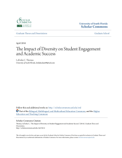 The Impact of Diversity on Student Engagement and Academic