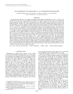 THE VARIABILITY OF SAGITTARIUS A* AT CENTIMETER