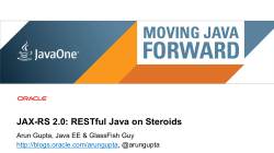 JAX-RS 2.0: RESTful Java on Steroids