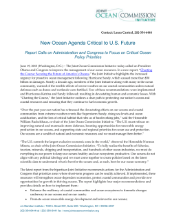 - Joint Ocean Commission Initiative