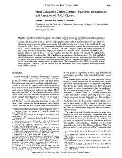 Metal-Containing Carbon Clusters