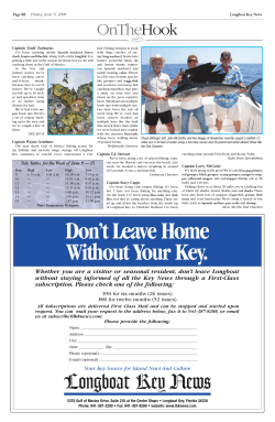OnTheHook - Longboat Key News