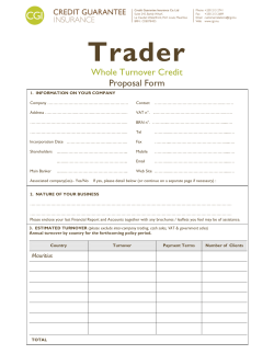 Proposal Form
