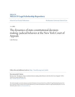 The dynamics of state constitutional decision