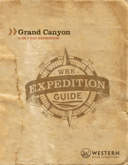 Grand Canyon - Western River Expeditions