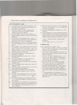 2. One milliliter of active enzyme is found in 147 ml of solution. What