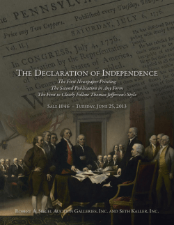 1046-The Declaration of Independence