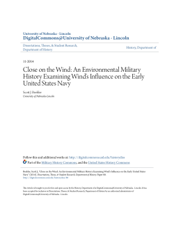 An Environmental Military History Examining Wind`s Influence on the