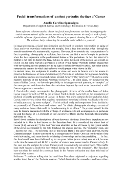 Facial transformations of ancient portraits: the