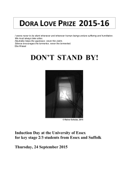dora love prize 2015-16