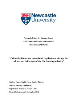 Critically discuss the potential of regulation to