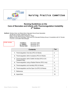 Nursing Practice Committee - Our Lady`s Children`s Hospital, Crumlin