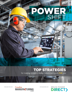 Power Shift - Bruce Power Direct