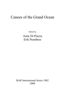 Canoes of the Grand Ocean