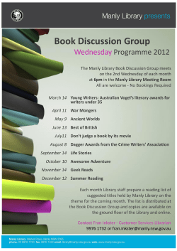 Book Discussion Group