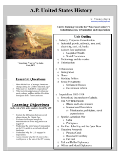 APUSH Unit 6 Overview 2016-7 - MPH History