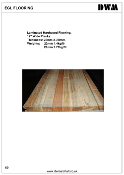 EGL FLOORING Laminated Hardwood Flooring. Weights: 22mm 1.4