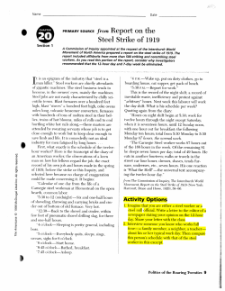 Steel Strike of 1919