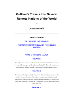 Swift, Johnathan - Gulliver`s Travels