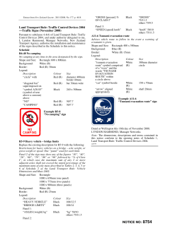 Traffic signs - NZ Transport Agency