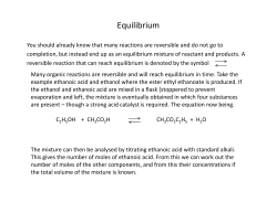 Equilibrium - Science Skool!
