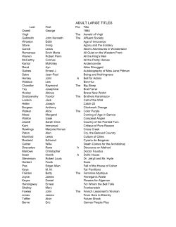ADULT LARGE TITLES