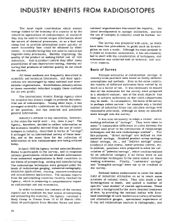 industry benefits from radioisotopes