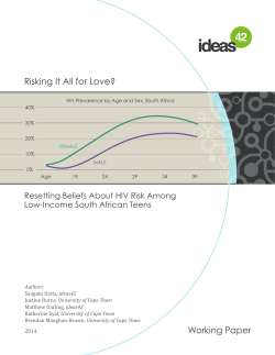 Risking It All for Love? Working Paper