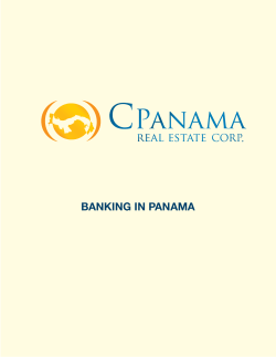 BANKING IN PANAMA