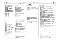 S1 -3 Course Outline