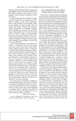 The history of improvements in firearms