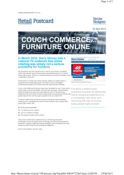 couch commerce... furniture online