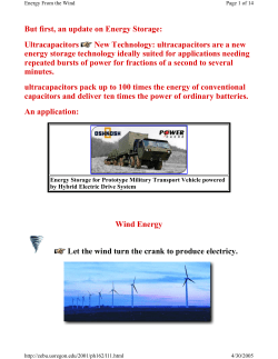Energy From the Wind - Rutgers Environmental Stewards