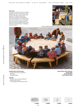 Round Table with 8 Benches Round Table Stool with Back Stool