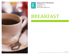 breakfast - Embassy Suites