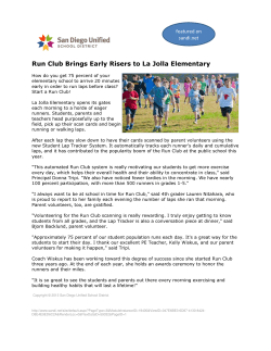 Run Club Brings Early Risers to La Jolla