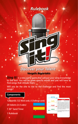 Rulebook - Desyllas Games