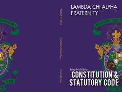 constitution statutory code