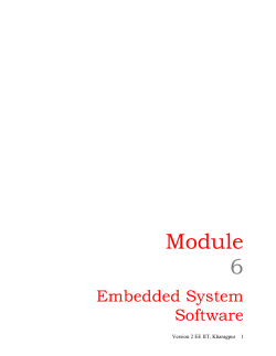 Real-Time Task Scheduling ? Part 1