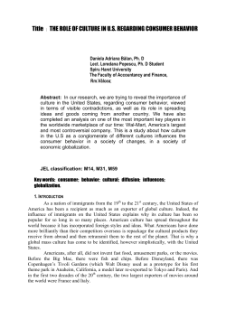 Article for Annals