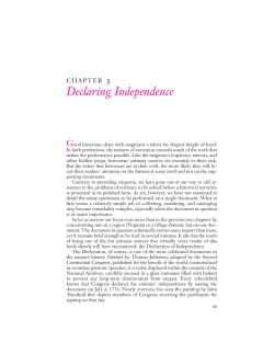 Declaring Independence - Battlefield High School