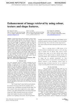 Enhancement of image retrieval by using colour