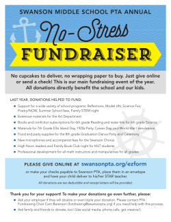 No cupcakes to deliver, no wrapping paper to buy. Just give online
