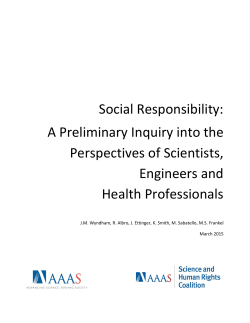 Social Responsibility