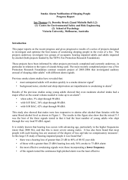 Domestic Smoke Alarms: How effective are they and which