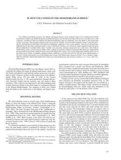 18. Mud Volcanism on the Mediterranean Ridge