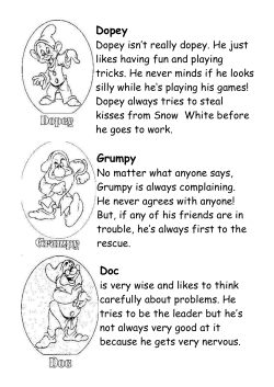7 dwarfs character profiles