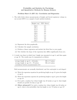 Problem Sheet 15